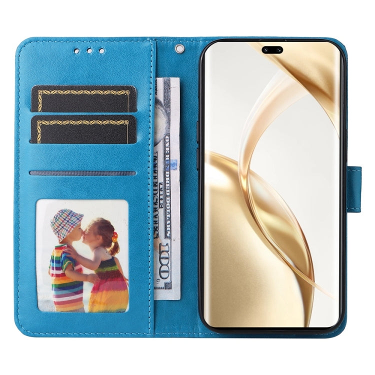 For Honor 200 Pro Embossed Sunflower Leather Phone Case