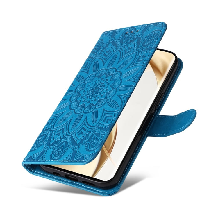 For Honor 200 Pro Embossed Sunflower Leather Phone Case
