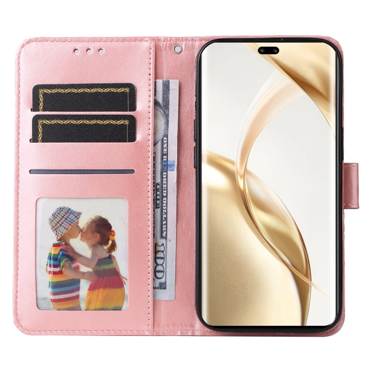 For Honor 200 Pro Embossed Sunflower Leather Phone Case