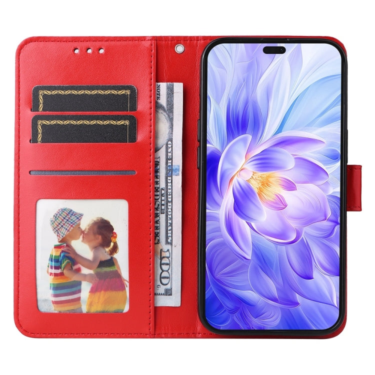 For Honor X60i Embossed Sunflower Leather Phone Case