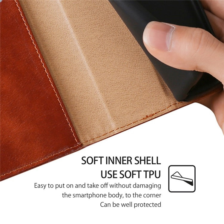 For Infinix Note 40 5G Gloss Oil Solid Color Magnetic Leather Phone Case