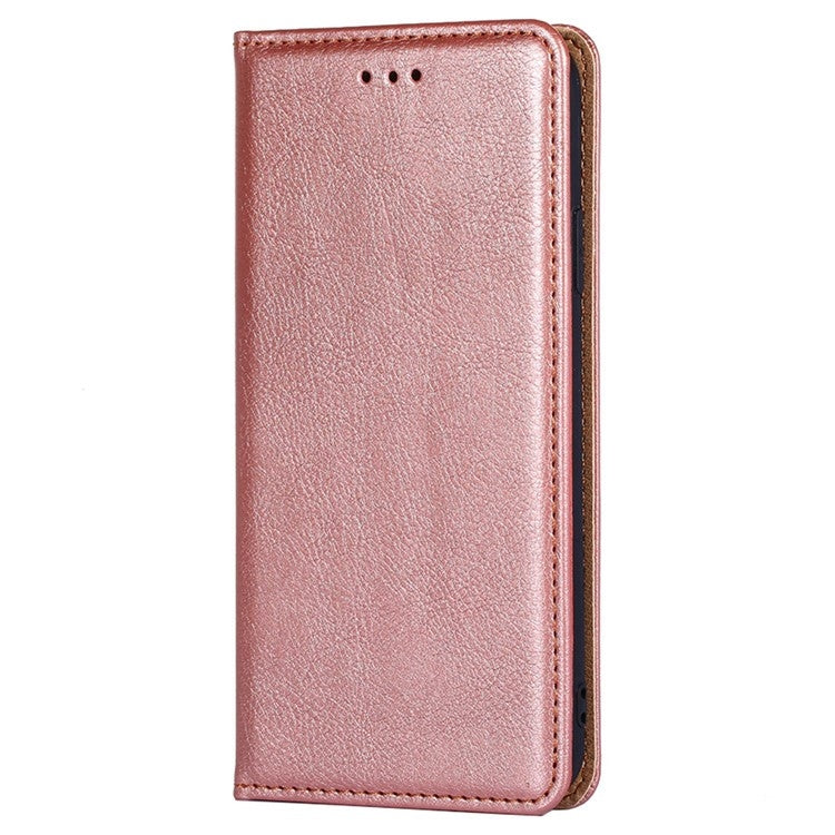 For Infinix Zero 40 4G Gloss Oil Solid Color Magnetic Leather Phone Case