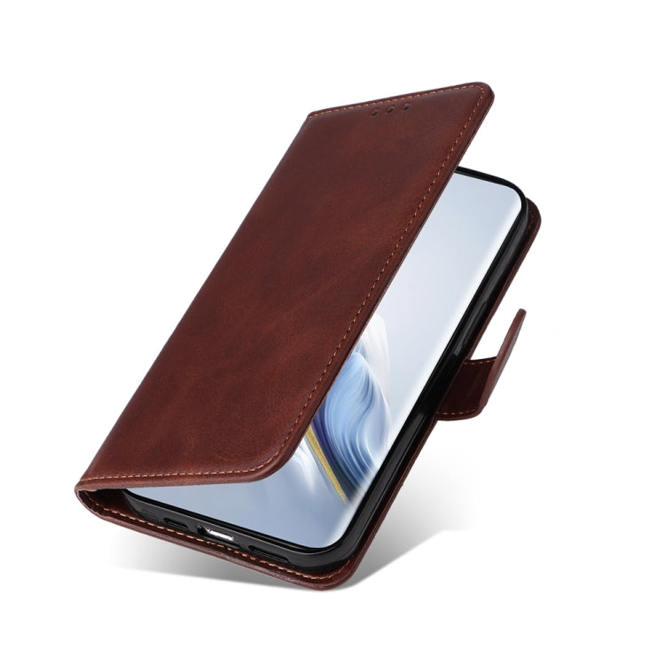 For Honor Magic6 Pro Classic Calf Texture Flip Leather Phone Case