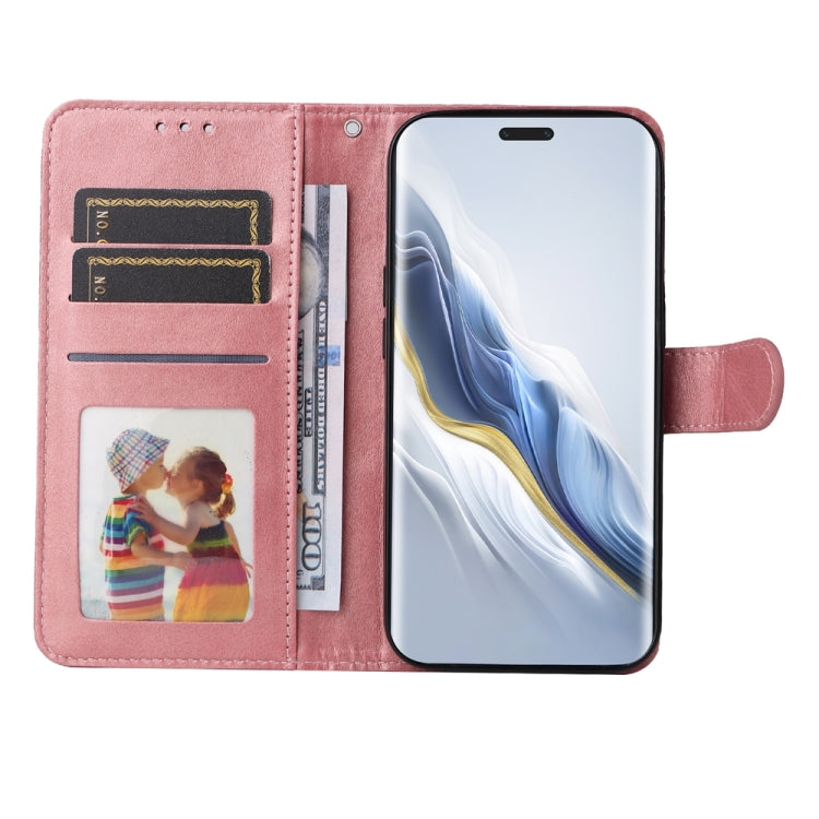 For Honor Magic6 Pro Classic Calf Texture Flip Leather Phone Case