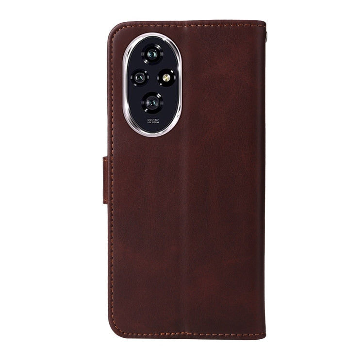 For Honor 200 Classic Calf Texture Flip Leather Phone Case