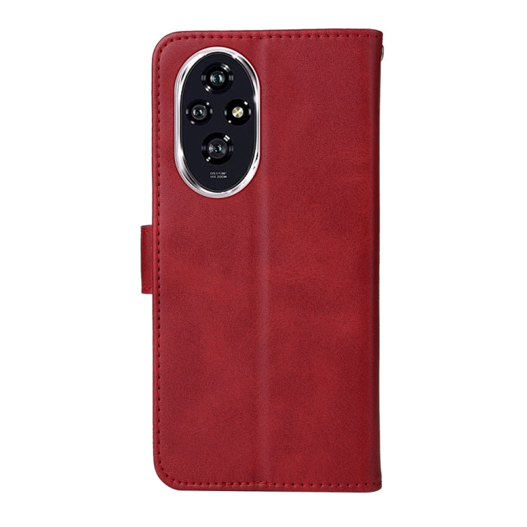 For Honor 200 Classic Calf Texture Flip Leather Phone Case