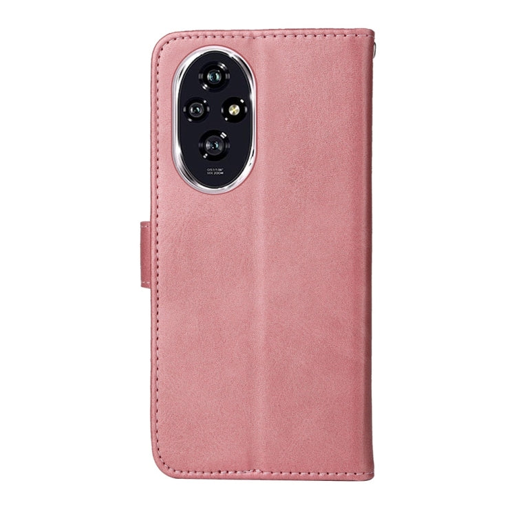 For Honor 200 Classic Calf Texture Flip Leather Phone Case