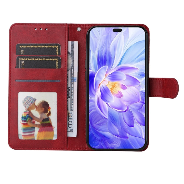 For Honor X60i Classic Calf Texture Flip Leather Phone Case