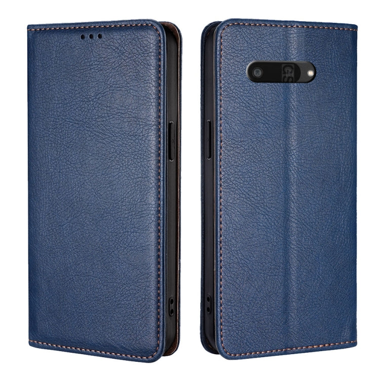 For Kyocera Digno SX4 5G Gloss Oil Solid Color Magnetic Leather Phone Case