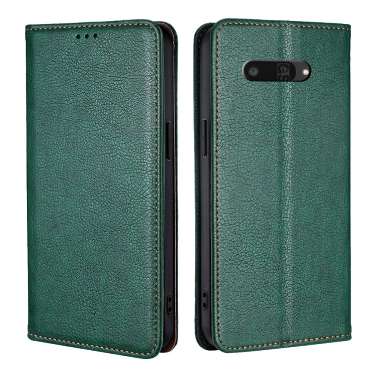 For Kyocera Digno SX4 5G Gloss Oil Solid Color Magnetic Leather Phone Case