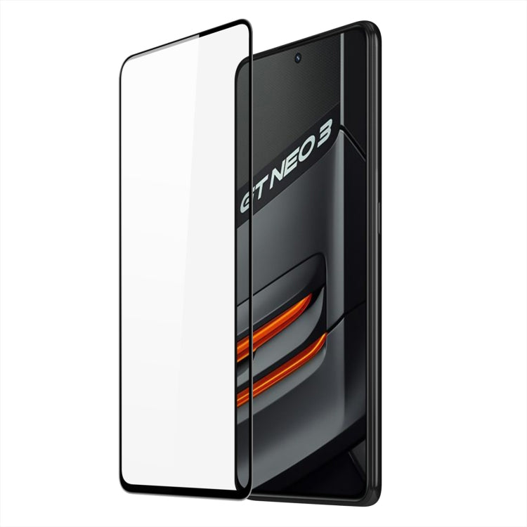 For Realme GT Neo3 10pcs DUX DUCIS 0.33mm 9H Medium Alumina Tempered Glass Film