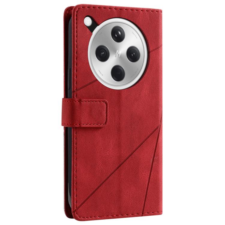 For OPPO Find X8 5G Skin Feel Splicing Leather Phone Case