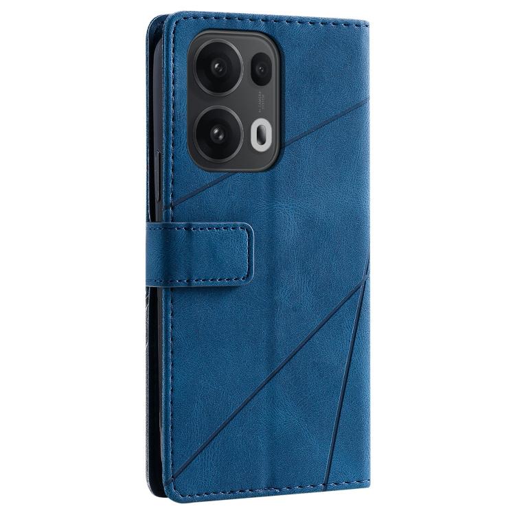 For OPPO Reno13 Pro 5G Skin Feel Splicing Leather Phone Case