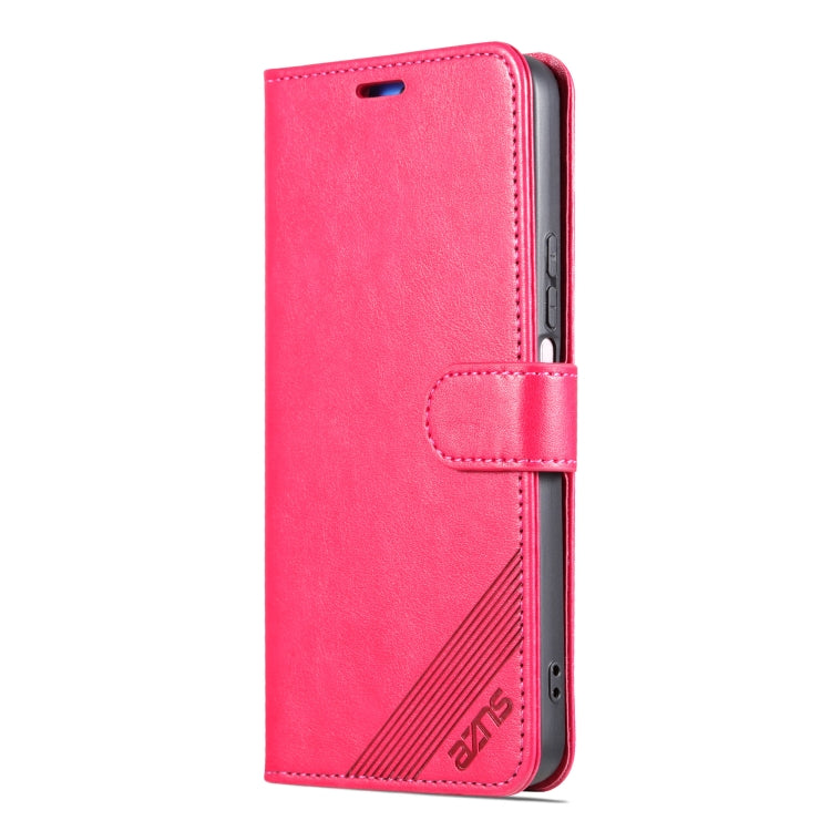 For Honor X50i AZNS Sheepskin Texture Flip Leather Phone Case