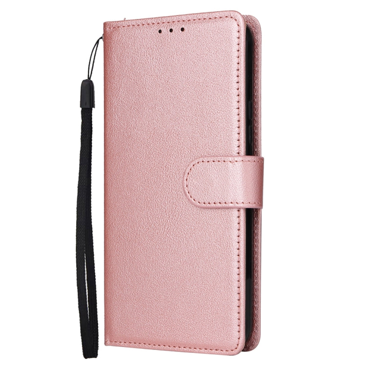 For Samsung Galaxy A24 4G Multifunctional 3 Card Slots Leather Phone Case