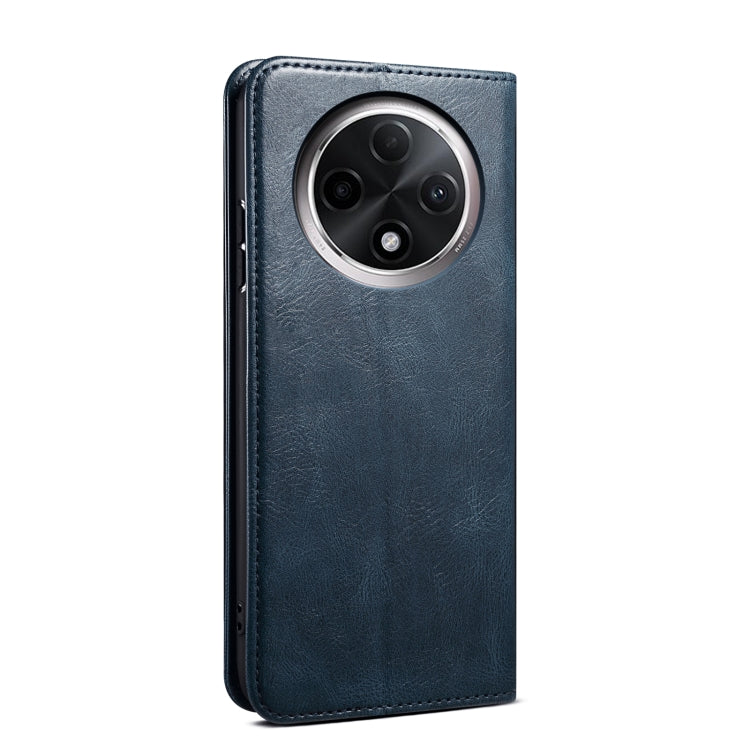 For OPPO A3 Pro 5G Oil Wax Crazy Horse Texture Leather Phone Case