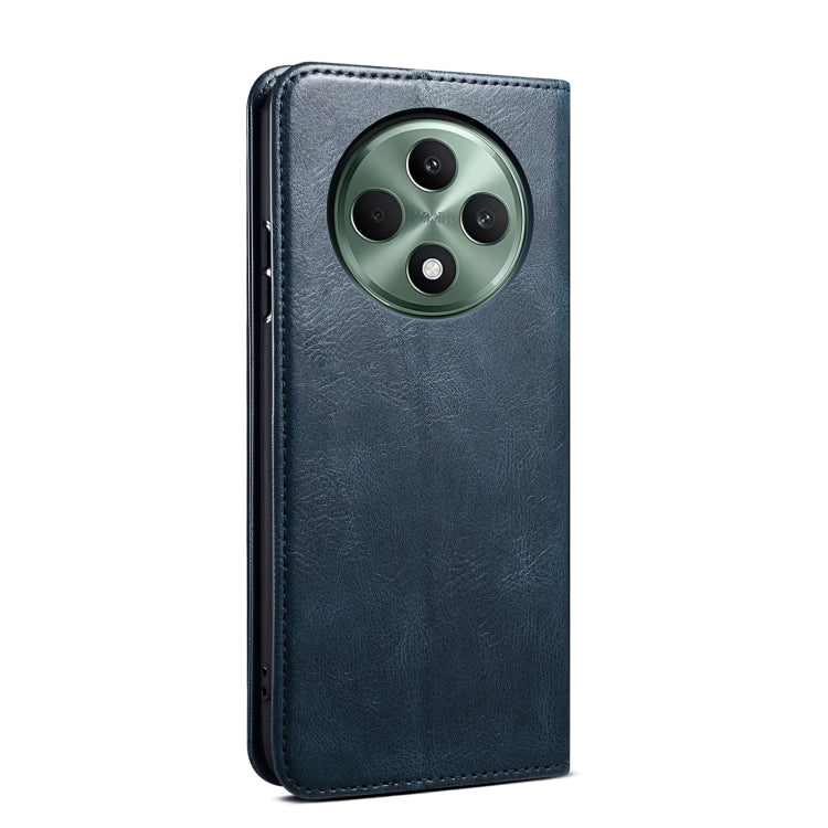 For OPPO Reno12 F 5G Global Oil Wax Crazy Horse Texture Leather Phone Case