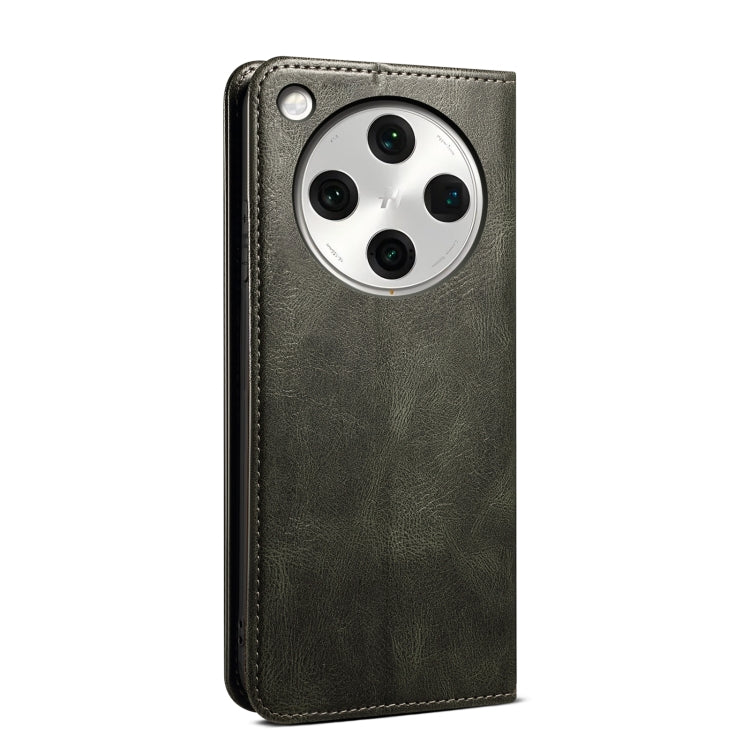 For OPPO Find X8 Pro Oil Wax Crazy Horse Texture Leather Phone Case