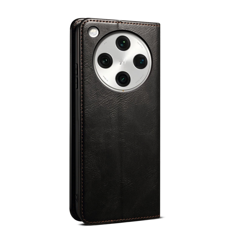 For OPPO Find X8 Pro Oil Wax Crazy Horse Texture Leather Phone Case