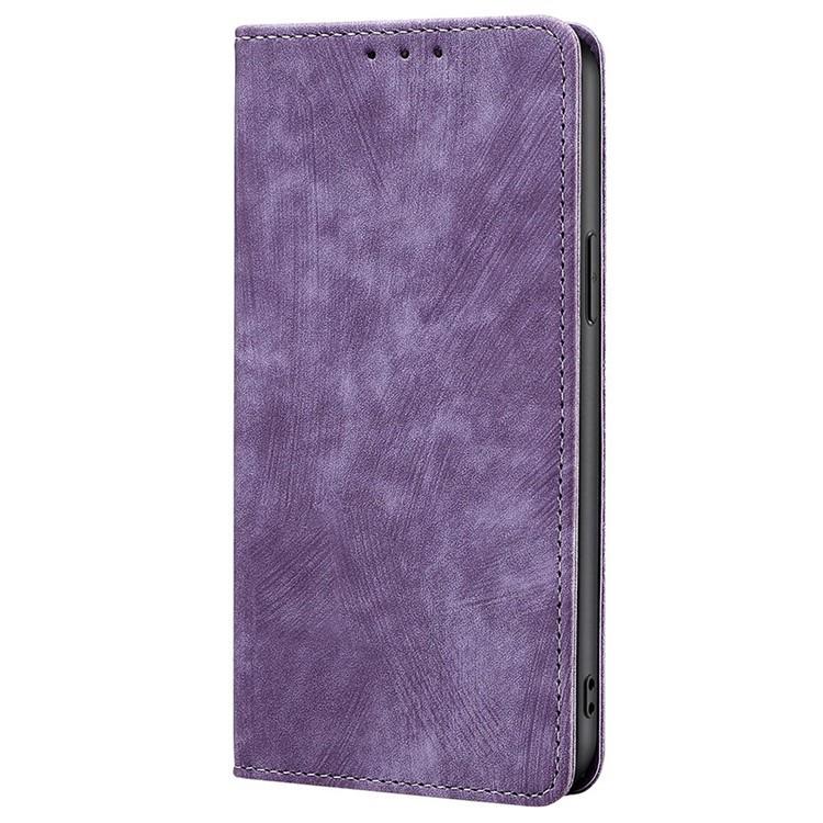For OnePlus Ace 5 / 5 Pro RFID Anti-theft Brush Magnetic Leather Phone Case