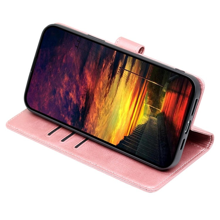 For vivo Y28 4G Calf Texture Buckle Flip Leather Phone Case