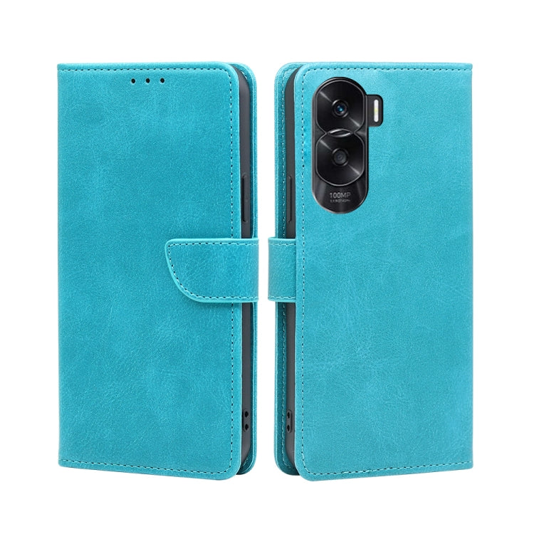 For Honor X50i 5G Calf Texture Buckle Flip Leather Phone Case