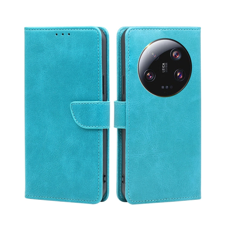 For Xiaomi 13 Ultra 5G Calf Texture Buckle Flip Leather Phone Case