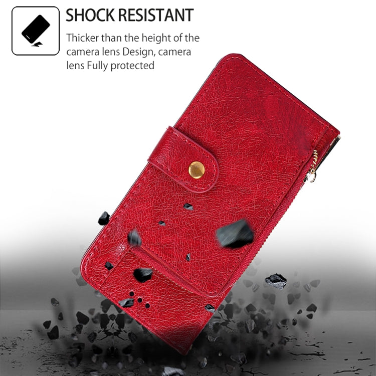 For Huawei Pura 70 5G Zipper Bag Leather Phone Case