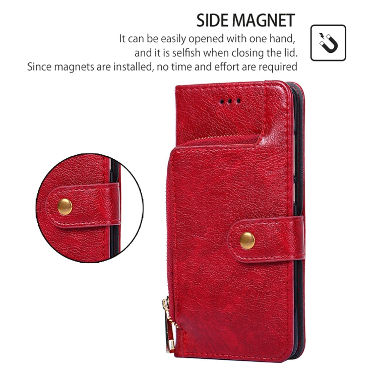 For Huawei Pura 70 5G Zipper Bag Leather Phone Case