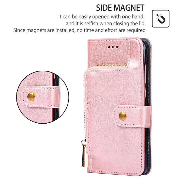 For Huawei Pura 70 Pro / 70 Pro+ 5G Zipper Bag Leather Phone Case