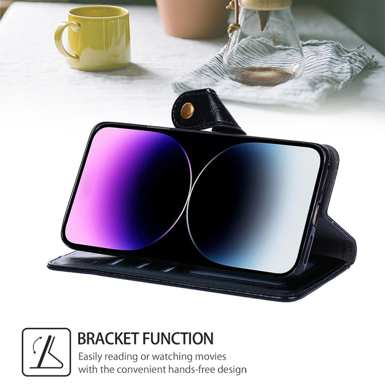 For Samsung Galaxy M55 5G Zipper Bag Leather Phone Case
