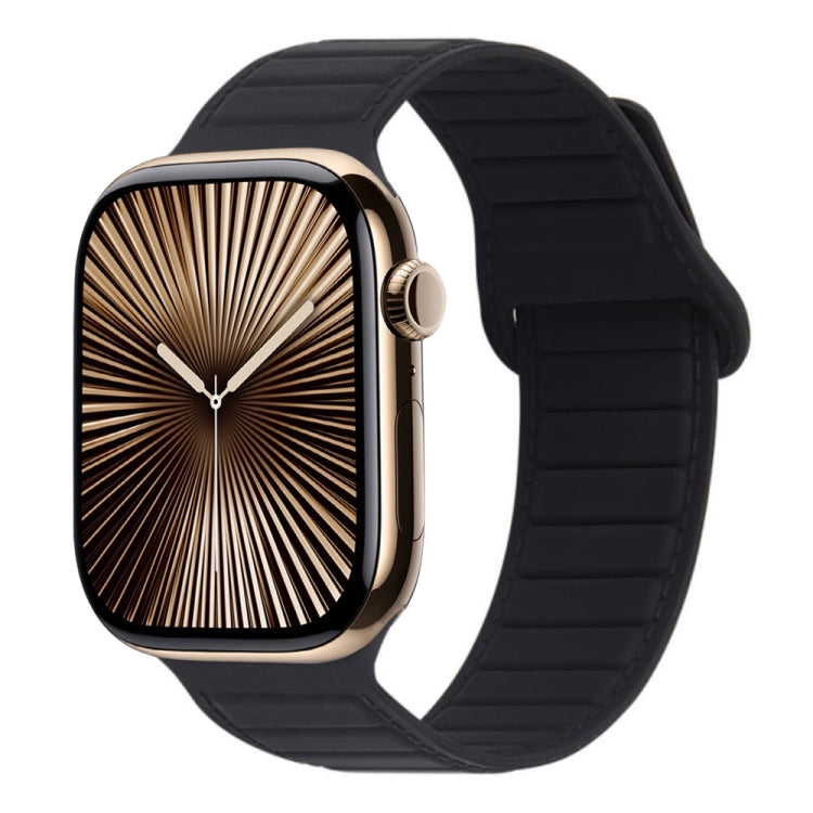 For Apple Watch Series 10 42mm Loop Magnetic Silicone Watch Band