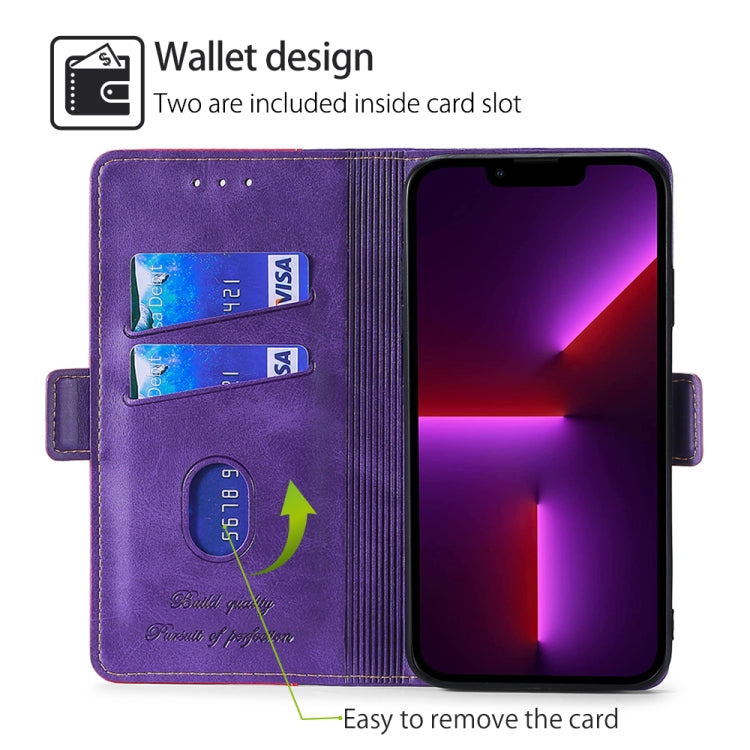 For Huawei Pura 70 Pro / 70 Pro+ 5G Contrast Color Side Buckle Leather Phone Case