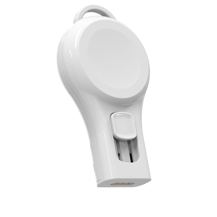 USB-C/Type-C Portable Wireless Magnetic Suction Charger(White)