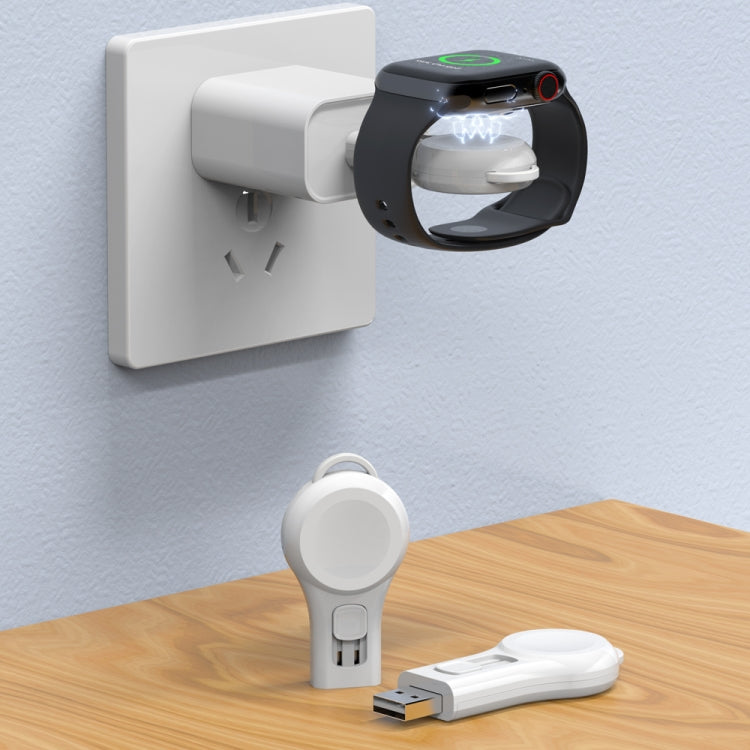 USB-C/Type-C Portable Wireless Magnetic Suction Charger(White)