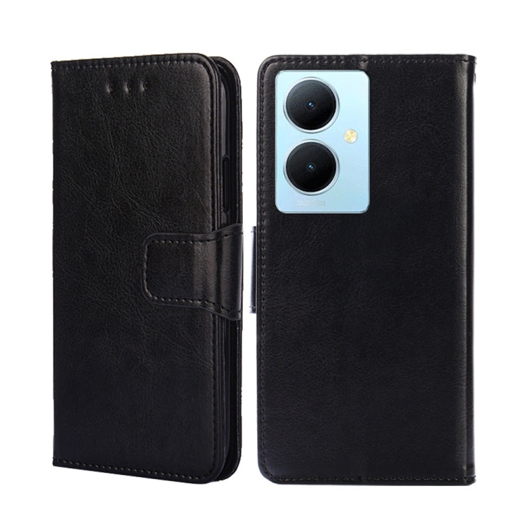 For vivo Y78 Plus 5G Crystal Texture Leather Phone Case