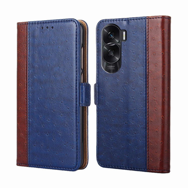 For Honor X50i 5G Ostrich Texture Horizontal Flip Leather Phone Case