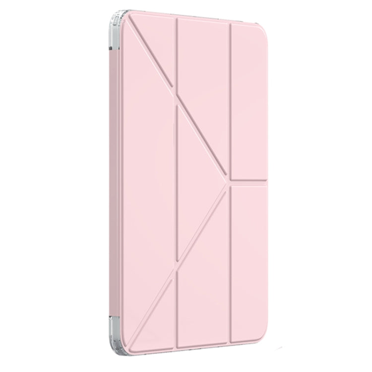 For iPad Air 11 2026 / 2025 / 2024 Mutural Deformation Stand Smart Leather Tablet Case