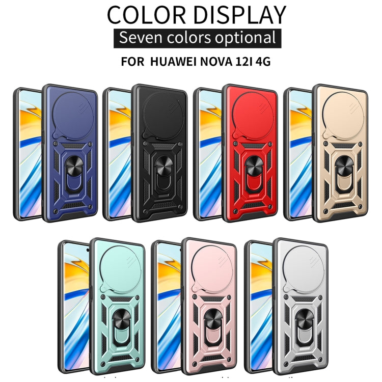 For Huawei nova 12i 4G Global Sliding Camera Cover Design TPU+PC Phone Case