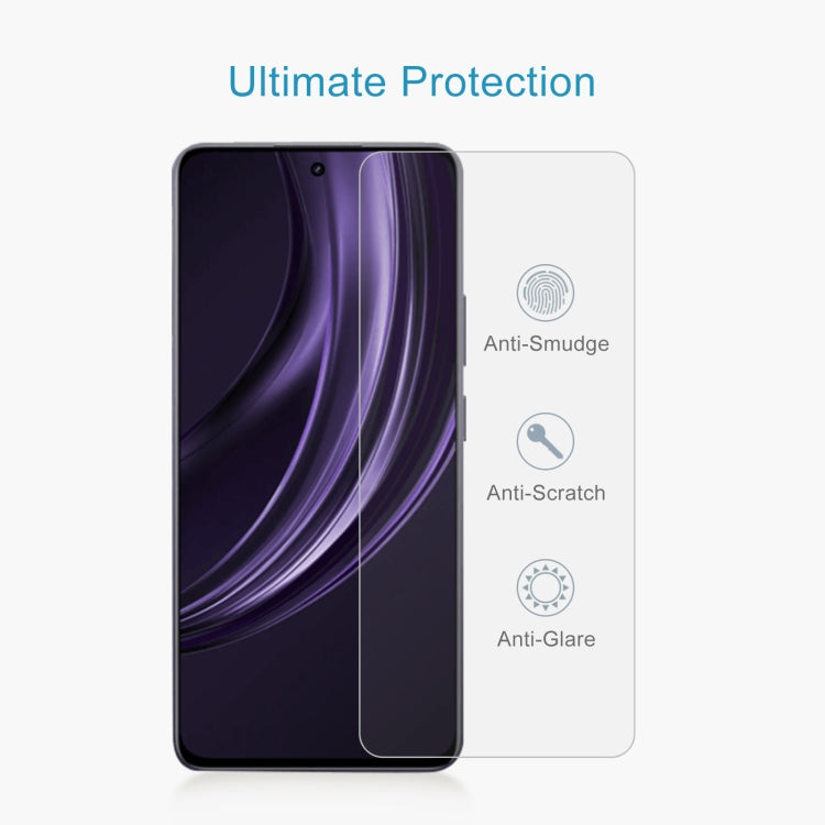 For Realme P1 Speed 10pcs 0.26mm 9H 2.5D Tempered Glass Film