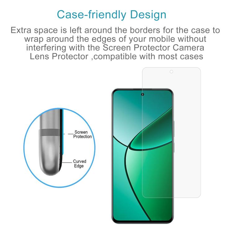 For Realme 12X / Narzo N65 10pcs 0.26mm 9H 2.5D Tempered Glass Film