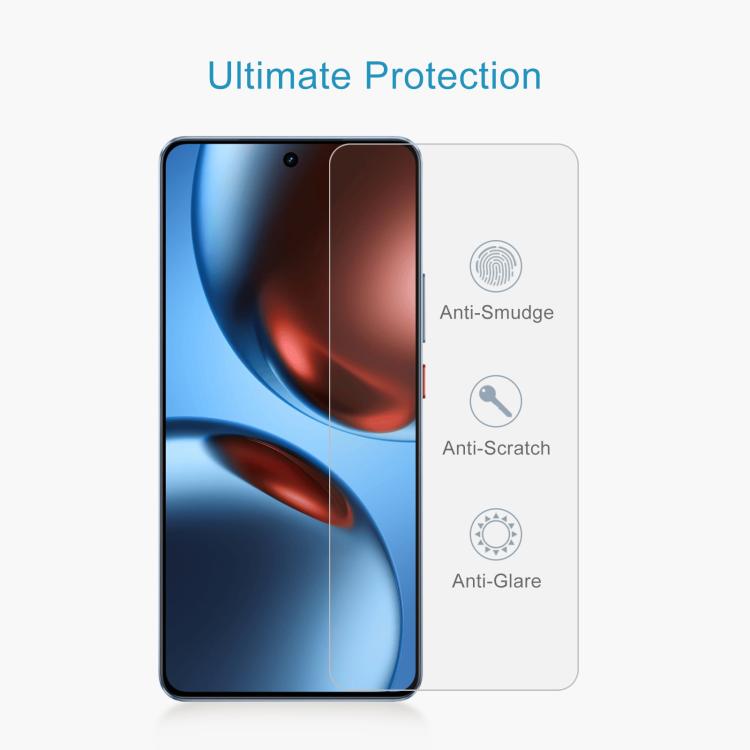 For Realme GT 7 Global 10pcs 0.26mm 9H 2.5D Tempered Glass Film