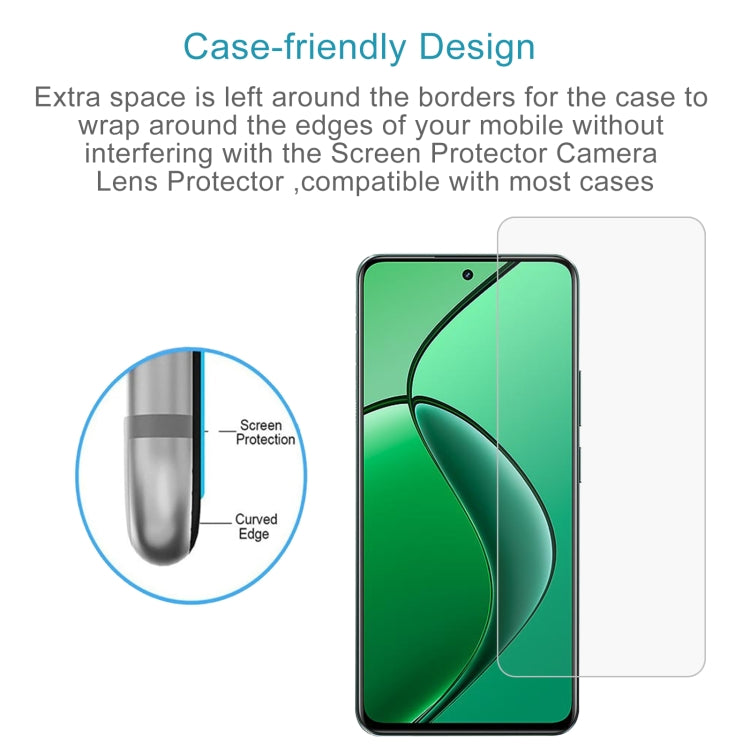 For Realme 13 4G / 13+ / C63 5G / 14x / 14 50pcs 0.26mm 9H 2.5D Tempered Glass Film