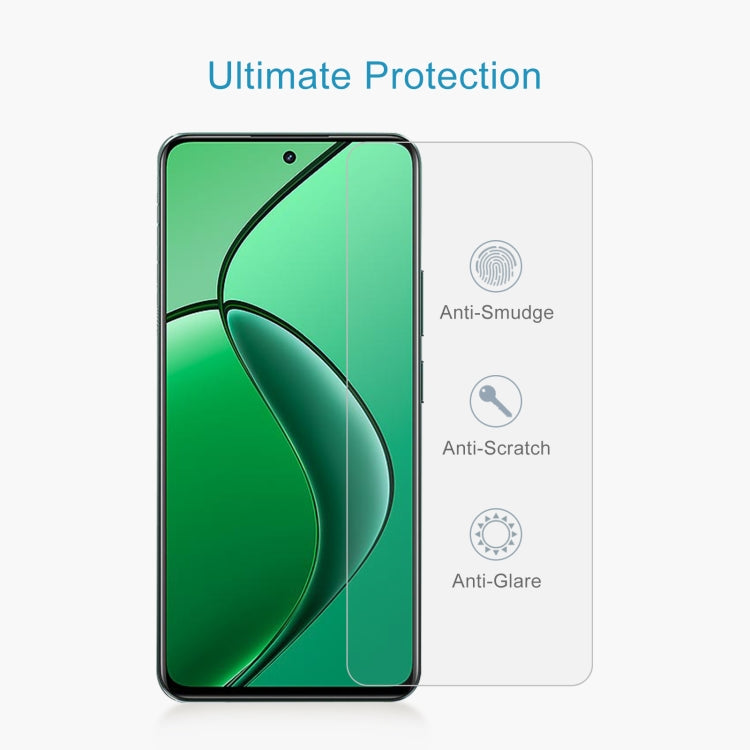 For Realme 13 4G / 13+ / C63 5G / 14x / 14 50pcs 0.26mm 9H 2.5D Tempered Glass Film