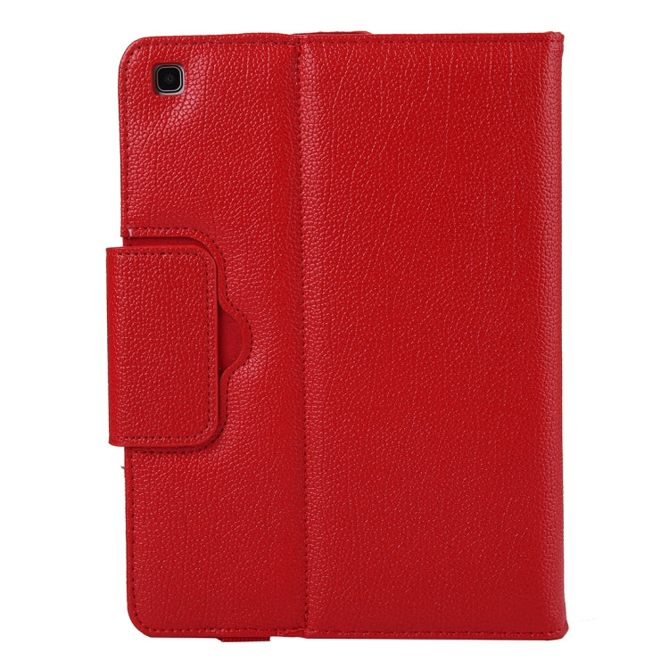 SA610 For Samsung Galaxy Tab S6 Lite 10.4 P610 & P615 (2020) / Tab S5e / T720 2 in 1 Detachable Bluetooth Keyboard + Litchi Texture Tablet Case with Stand & Pen Slot