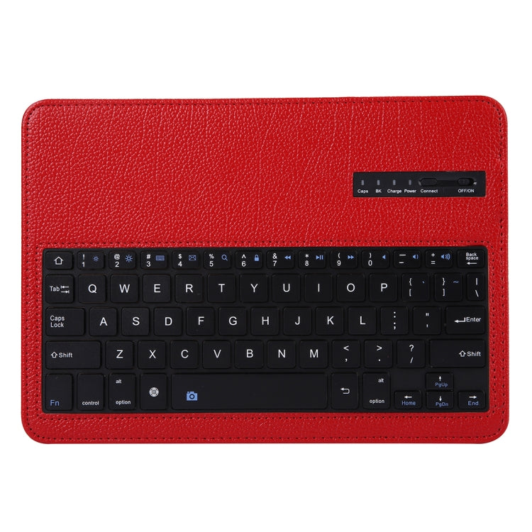 SA610 For Samsung Galaxy Tab S6 Lite 10.4 P610 & P615 (2020) / Tab S5e / T720 2 in 1 Detachable Bluetooth Keyboard + Litchi Texture Tablet Case with Stand & Pen Slot