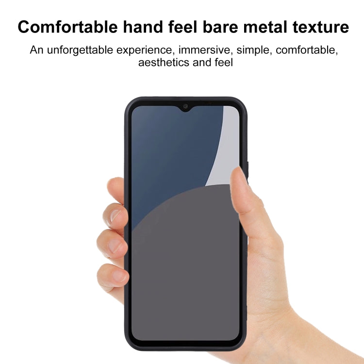 For Sharp Aquos wish4 TPU Phone Case - Black