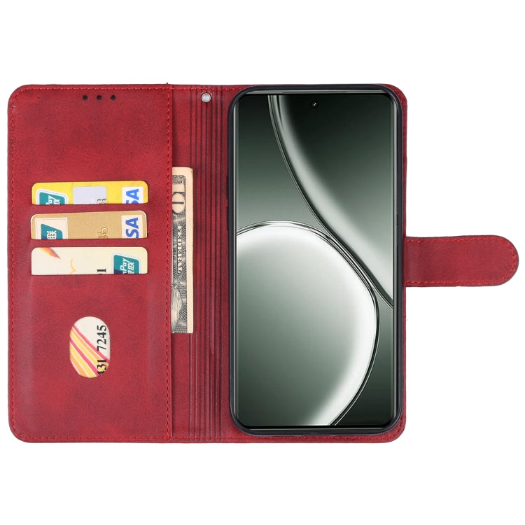 For Realme GT 6T Leather Phone Case