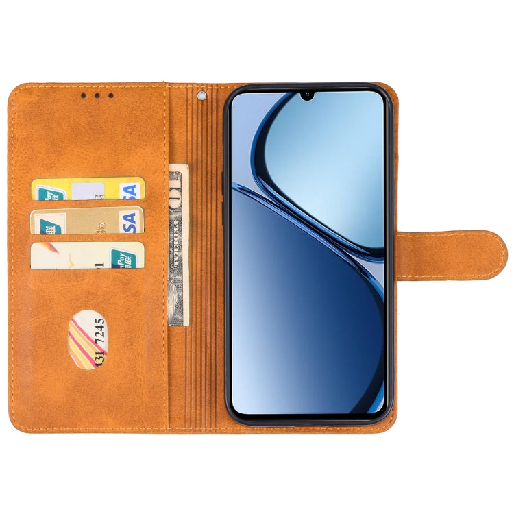 For Realme C63 Leather Phone Case