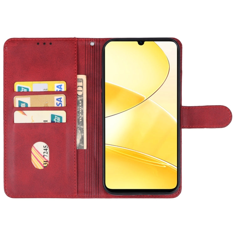 For Realme C61 Leather Phone Case